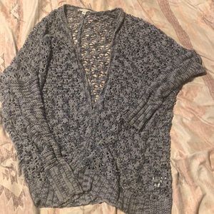 Cute blue knit AE sweater